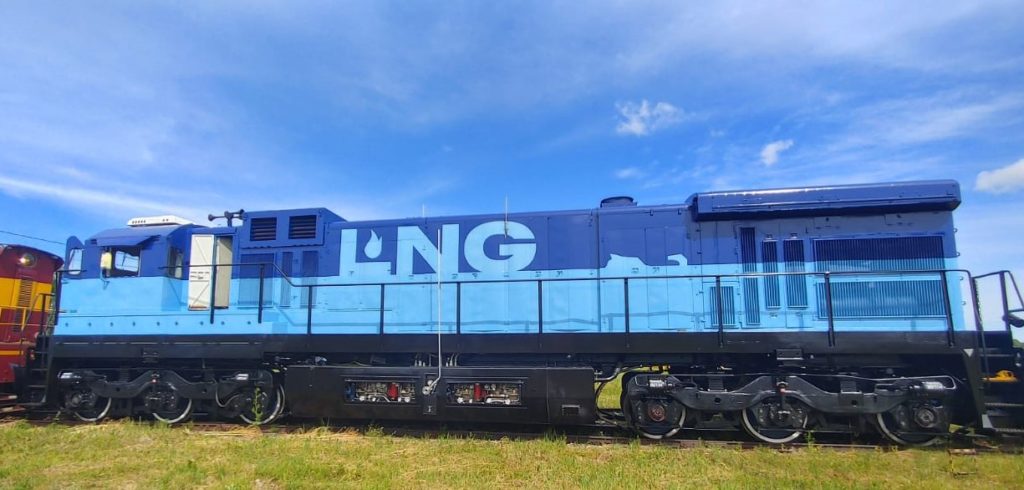 The first LNG freight locomotive in Baltics is on its way - Digasgroup